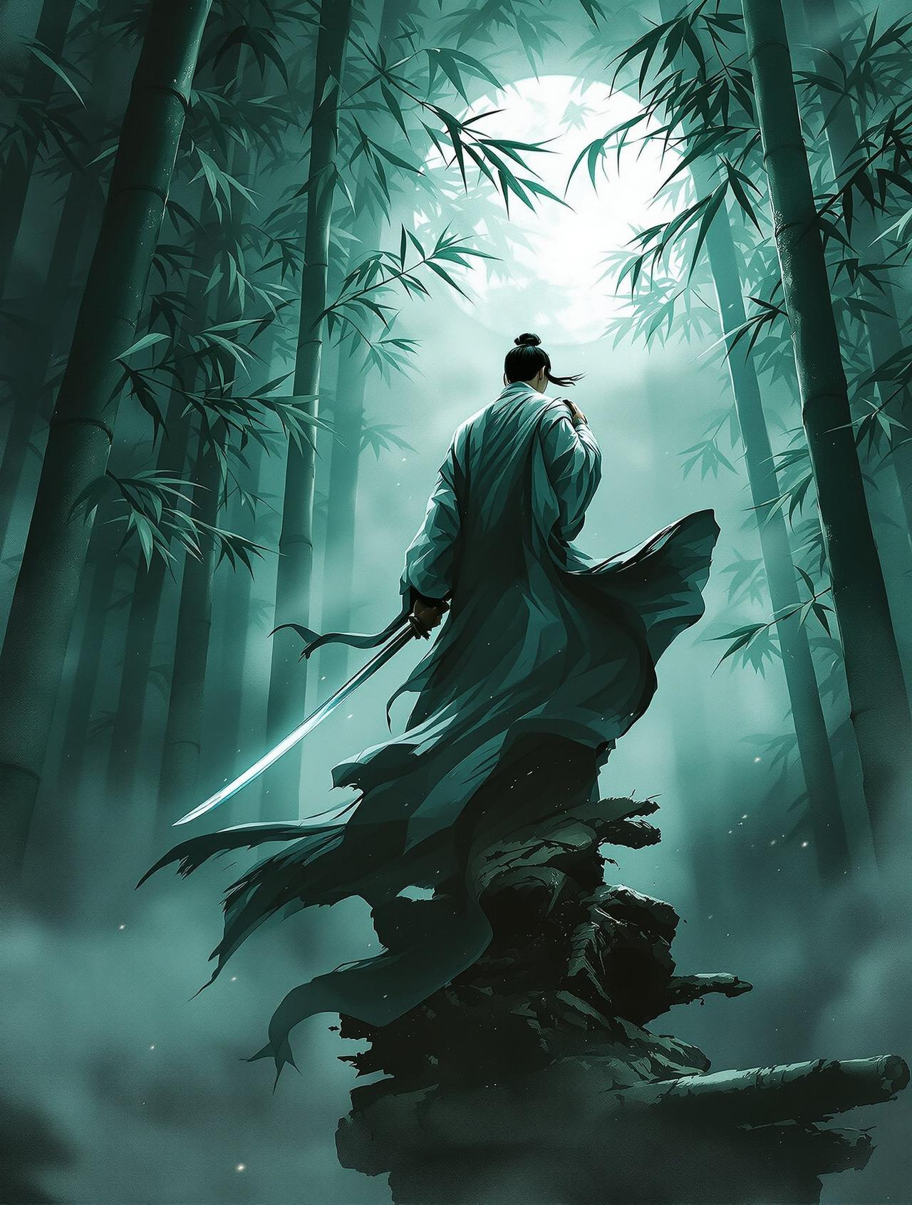 伊人网影院作品《江湖夜雨》高清海报